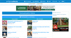 Desktop Screenshot of amigosvalencia.com